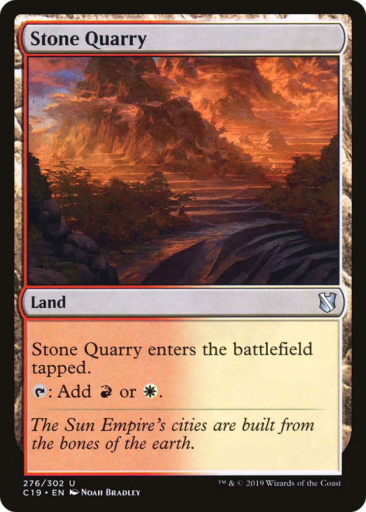 Stone Quarry (276) - Commander 2019