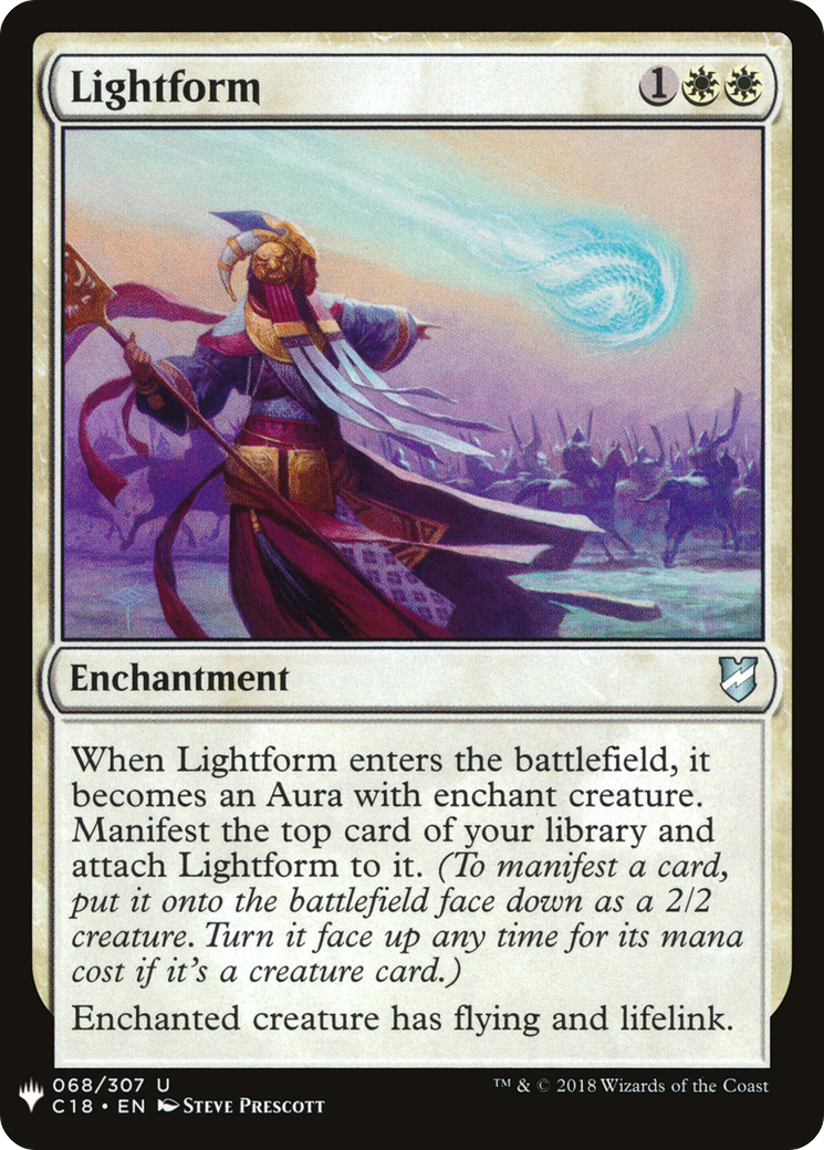 Lightform (C18-68) - The List