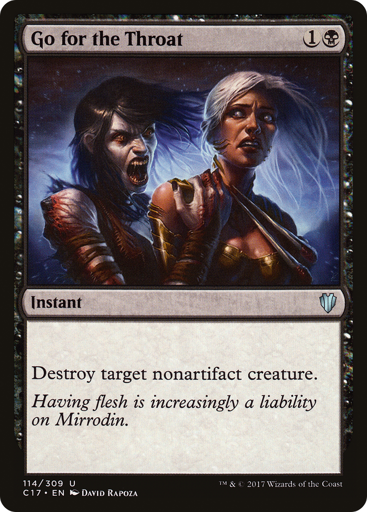 Go for the Throat (114) - Commander 2017