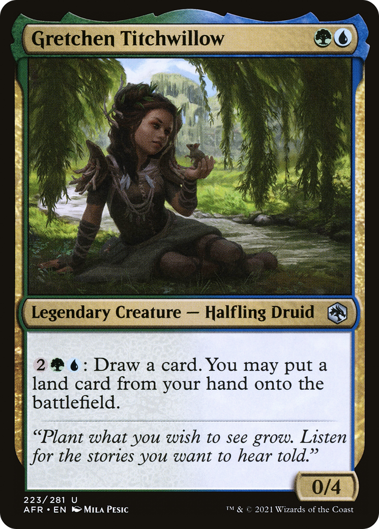 Gretchen Titchwillow (223) Foil - Adventures in the Forgotten Realms