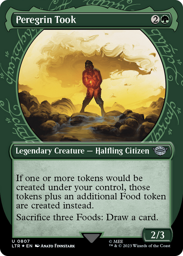 Peregrin Took (Showcase) (Surge Foil) (Showcase) (807) Foil - The Lord of the Rings: Tales of Middle-earth