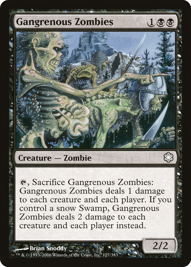 Gangrenous Zombies (127) - Coldsnap Theme Decks