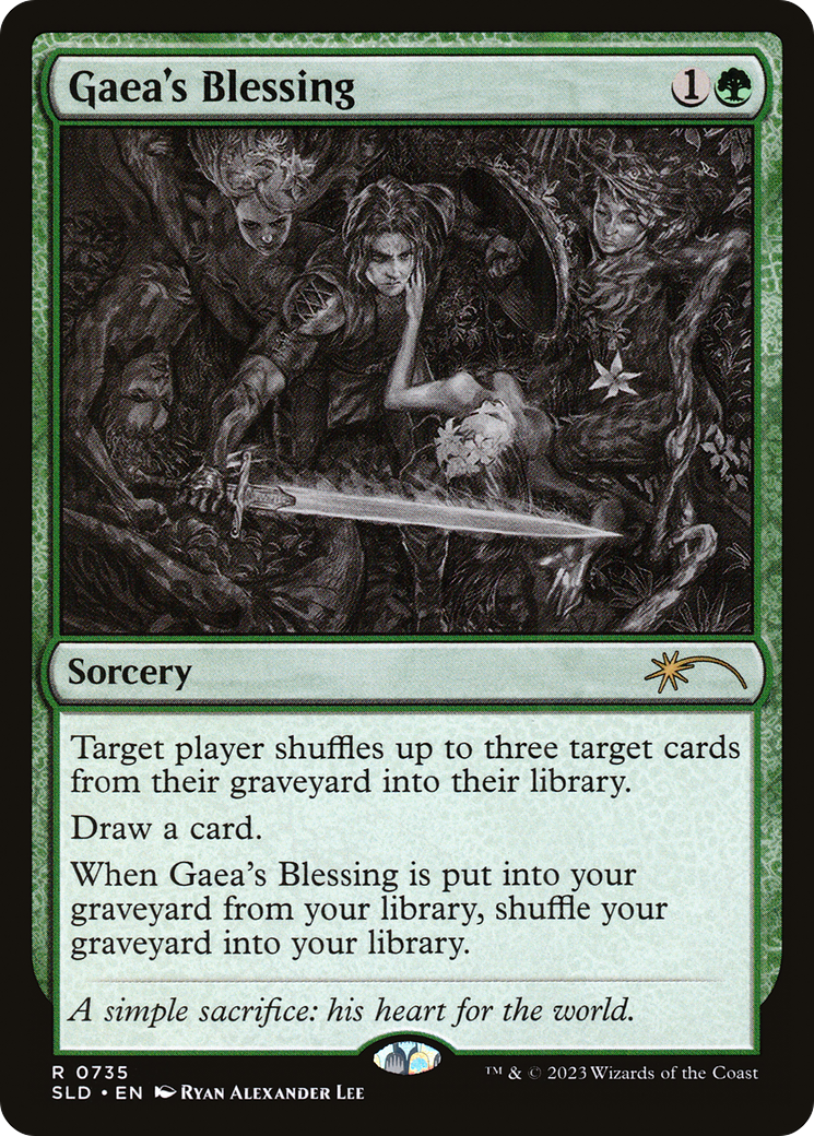 Gaea's Blessing (735) - Secret Lair Drop