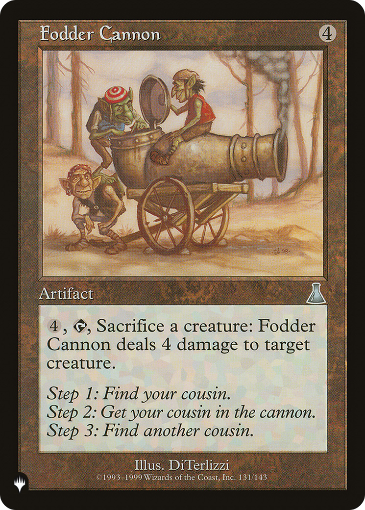 Fodder Cannon (Retro) (UDS-131) - The List