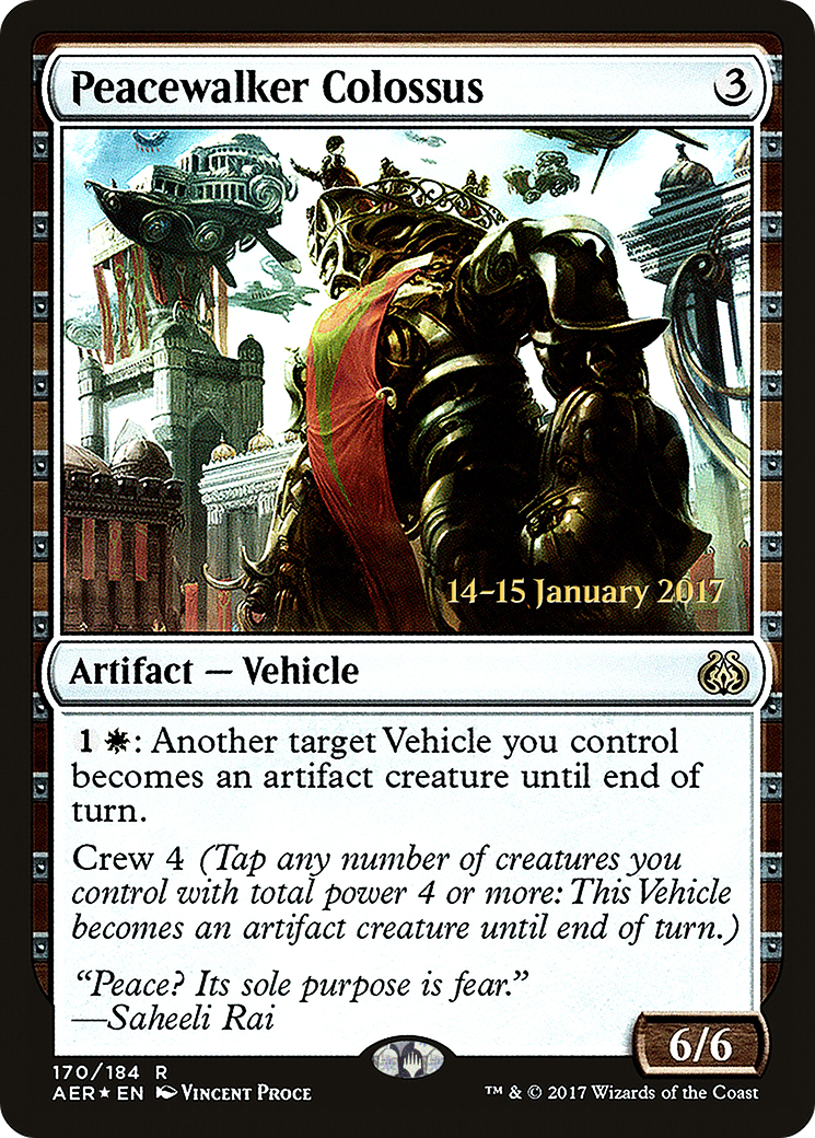 Peacewalker Colossus (170) Foil - Aether Revolt Promos