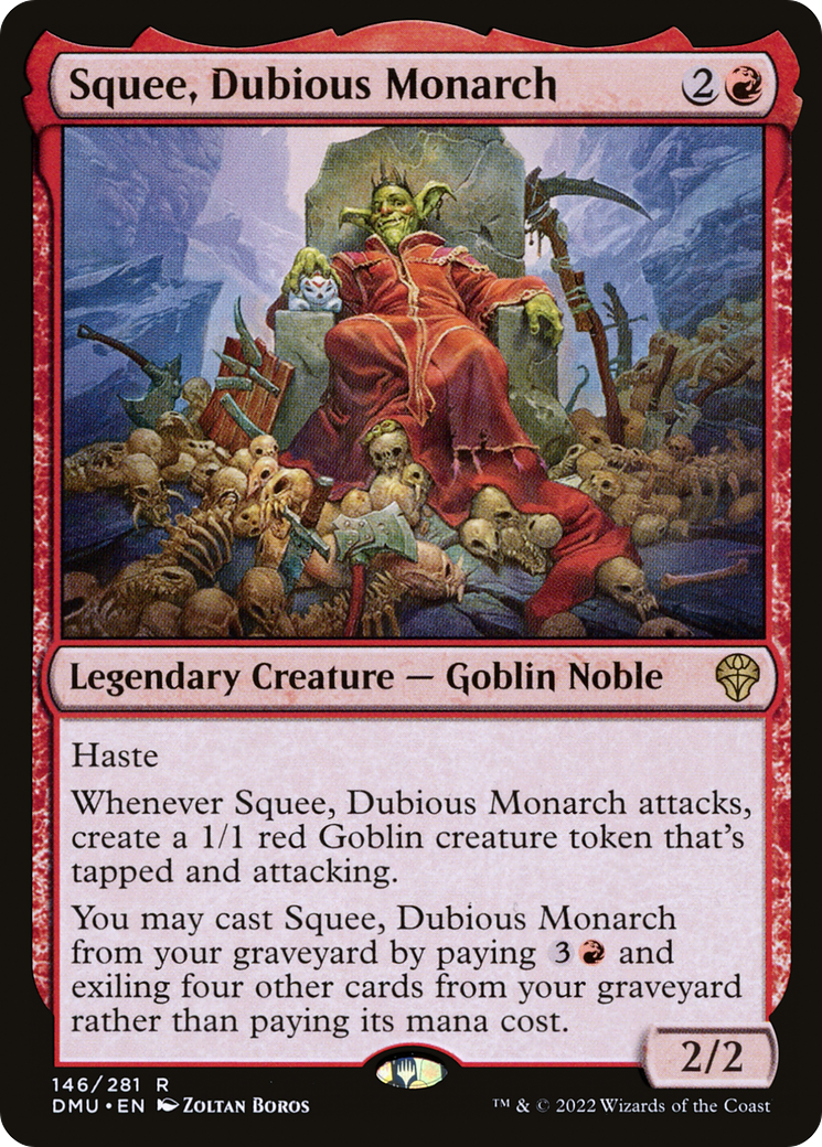 Squee, Dubious Monarch (146) Foil - Dominaria United