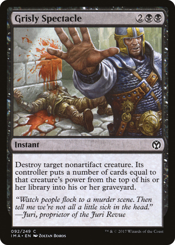 Grisly Spectacle (092) - Iconic Masters