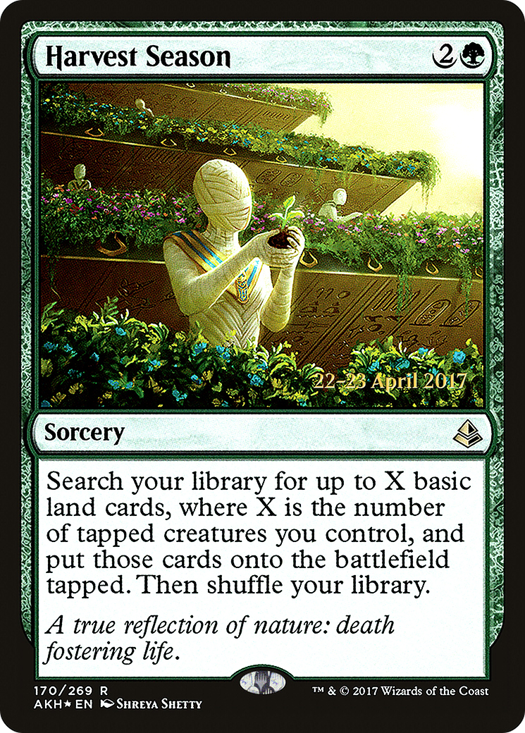 Harvest Season (170s) Foil - Amonkhet Promos