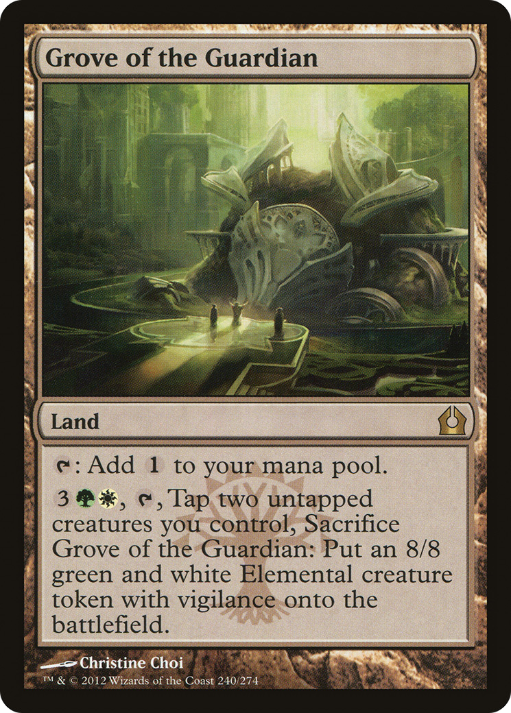 Grove of the Guardian (240) Foil - Return to Ravnica