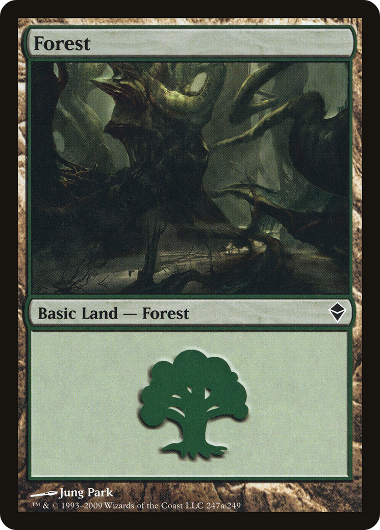 Forest (247a) - Zendikar
