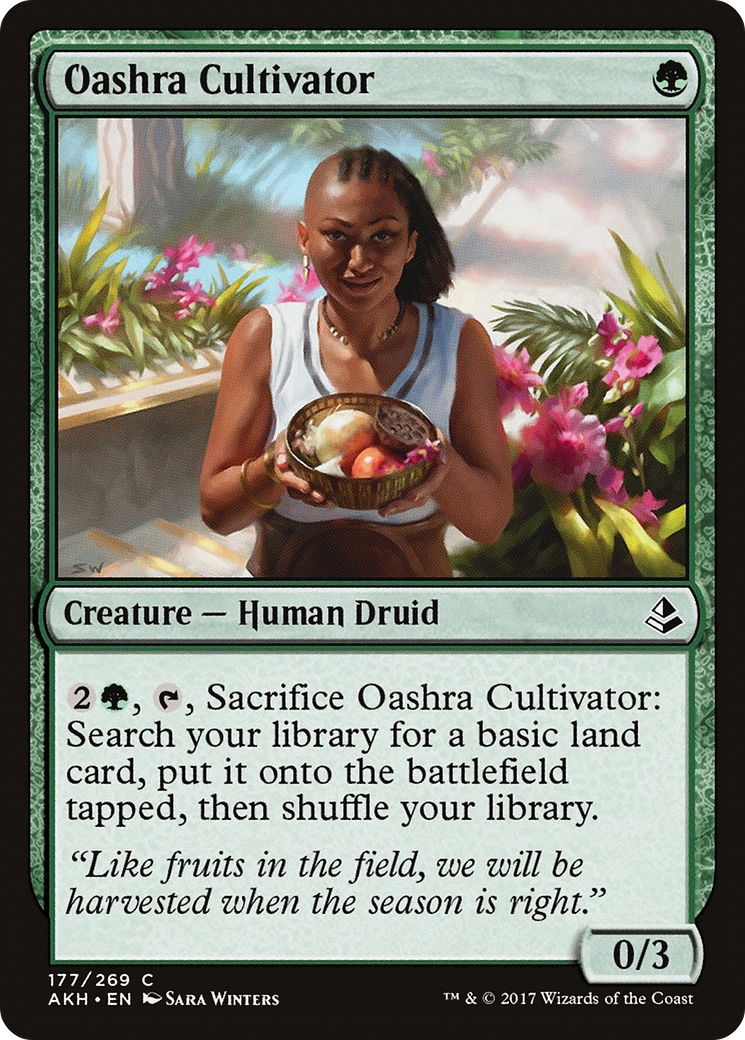 Oashra Cultivator (177) Foil - Amonkhet