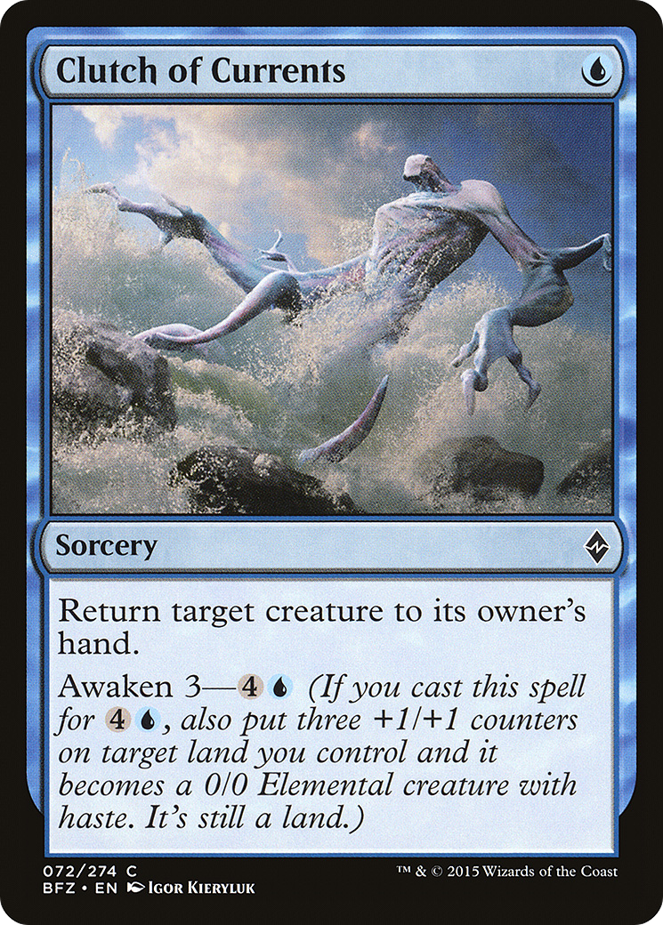 Clutch of Currents (072) - Battle for Zendikar
