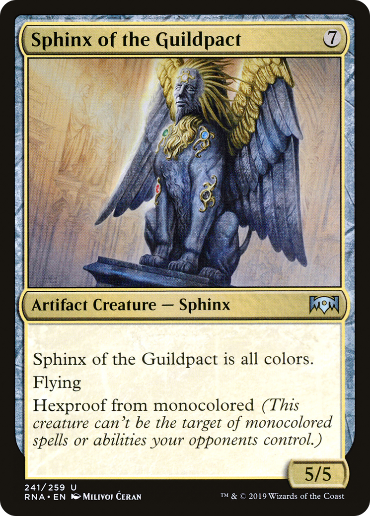 Sphinx of the Guildpact (241) - Ravnica Allegiance