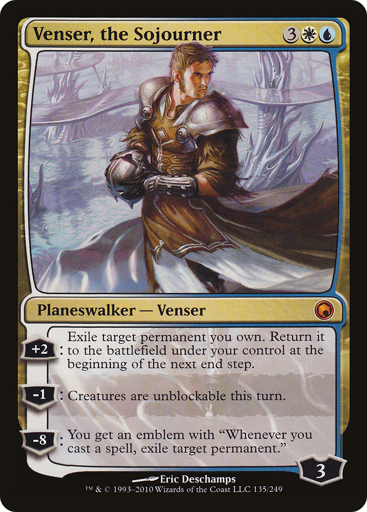 Venser, the Sojourner (135) - Scars of Mirrodin