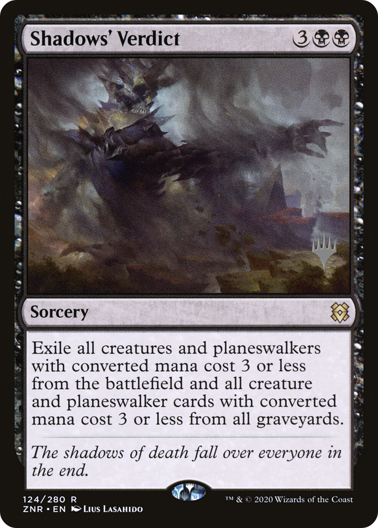 Shadows' Verdict (124p) - Zendikar Rising Promos