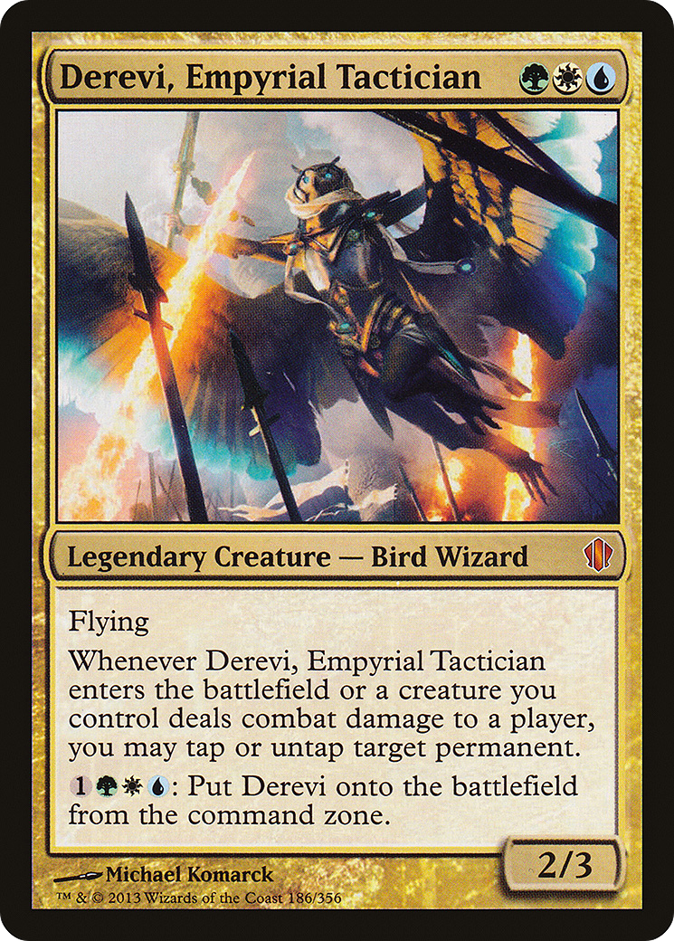 Derevi, Empyrial Tactician (186) - Commander 2013