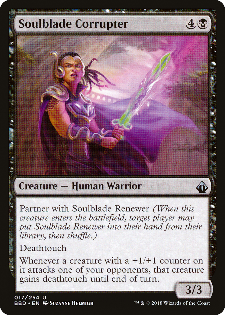 Soulblade Corrupter (017) Foil - Battlebond