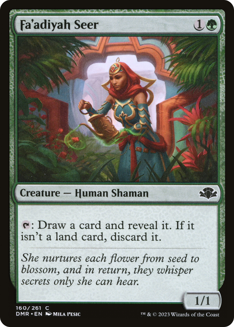 Fa'adiyah Seer (160) Foil - Dominaria Remastered