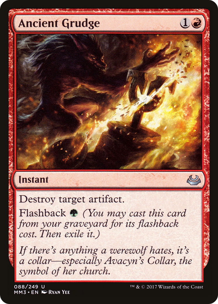 Ancient Grudge (088) Foil - Modern Masters 2017