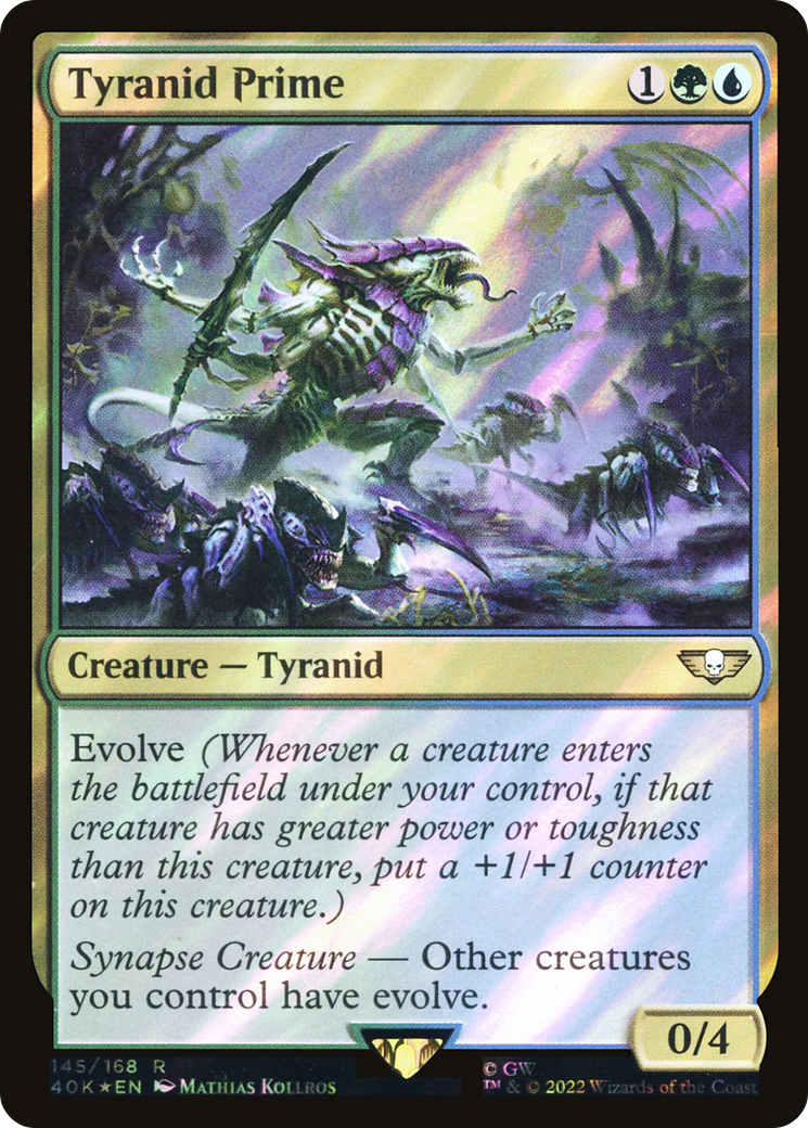 Tyranid Prime (145) Surge Foil - Warhammer 40,000 Commander