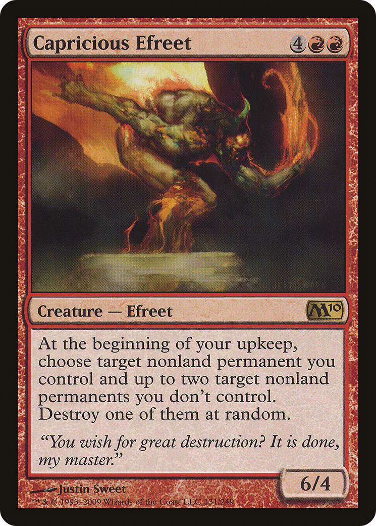 Capricious Efreet (131) - Magic 2010