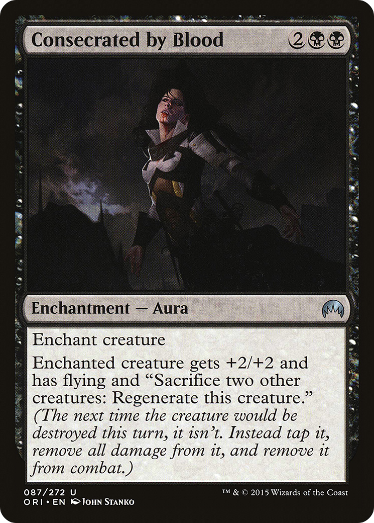 Consecrated by Blood (087) Foil - Magic Origins
