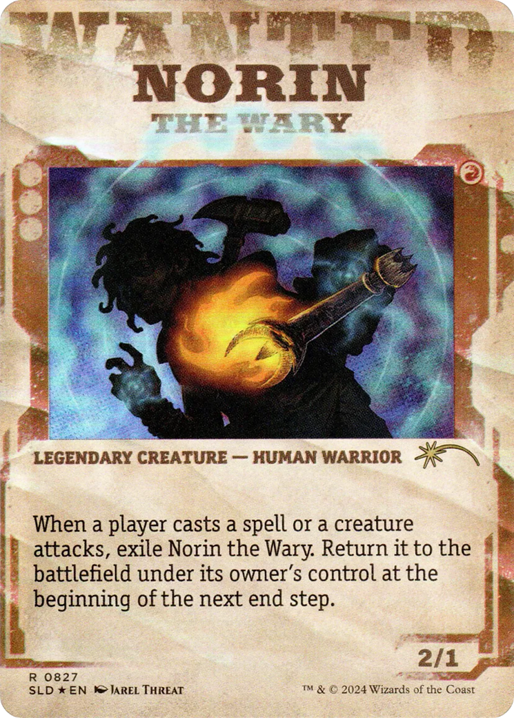Norin the Wary // Norin the Wary (Showcase) (827) Foil - Secret Lair Drop