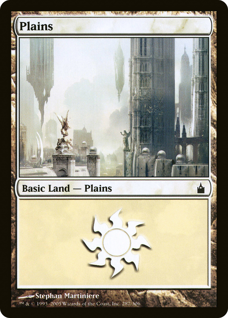 Plains (287) - Ravnica: City of Guilds