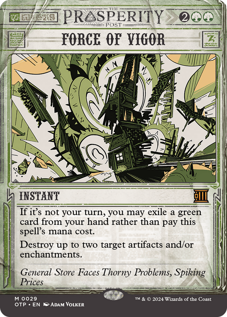 Force of Vigor (Showcase) (029) - Breaking News