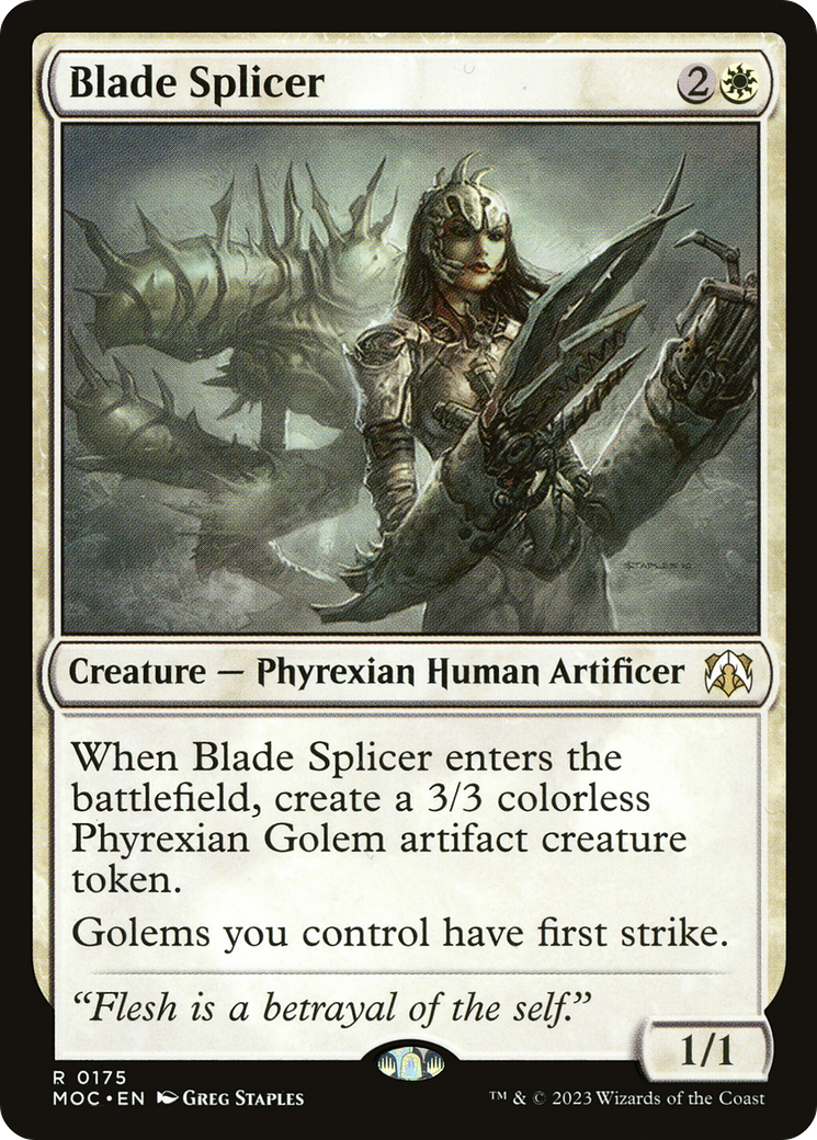 Blade Splicer (175) - March of the Machine Commander