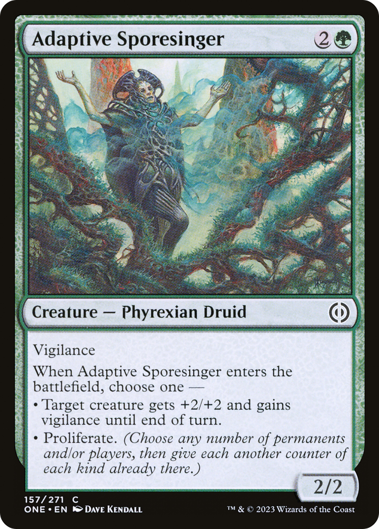 Adaptive Sporesinger (157) - Phyrexia: All Will Be One