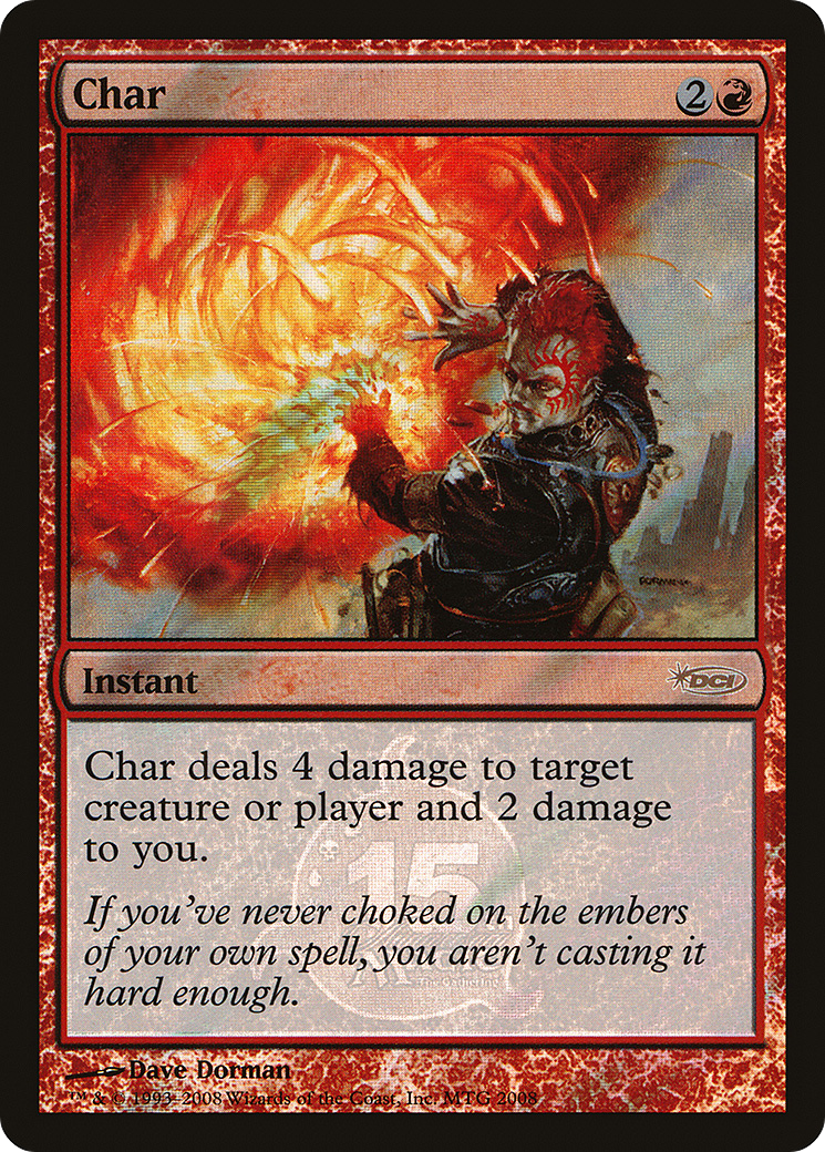 Char (001) Foil - 15th Anniversary Cards