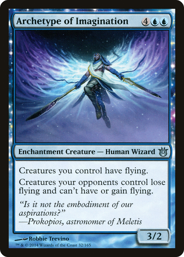 Archetype of Imagination (032) Foil - Born of the Gods