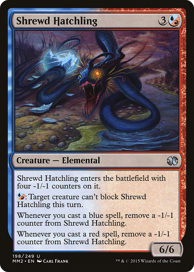 Shrewd Hatchling (198) Foil - Modern Masters 2015