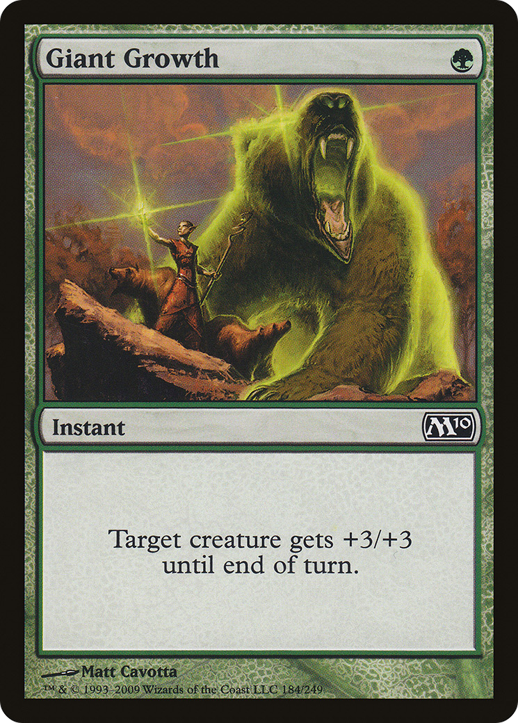 Giant Growth (184) - Magic 2010