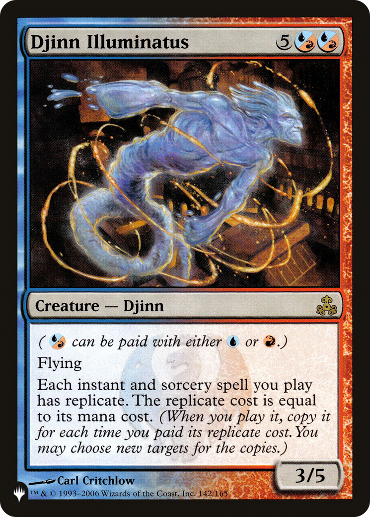Djinn Illuminatus (GPT-142) - The List