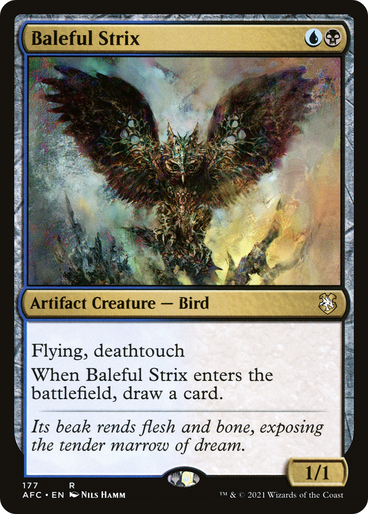 Baleful Strix (177) - Forgotten Realms Commander