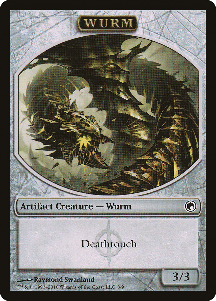 Wurm Token (008) - Scars of Mirrodin Tokens