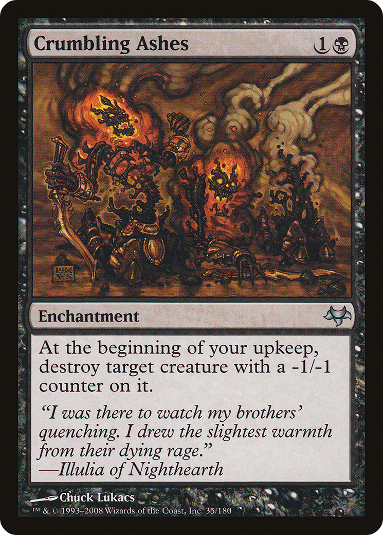 Crumbling Ashes (035) Foil - Eventide