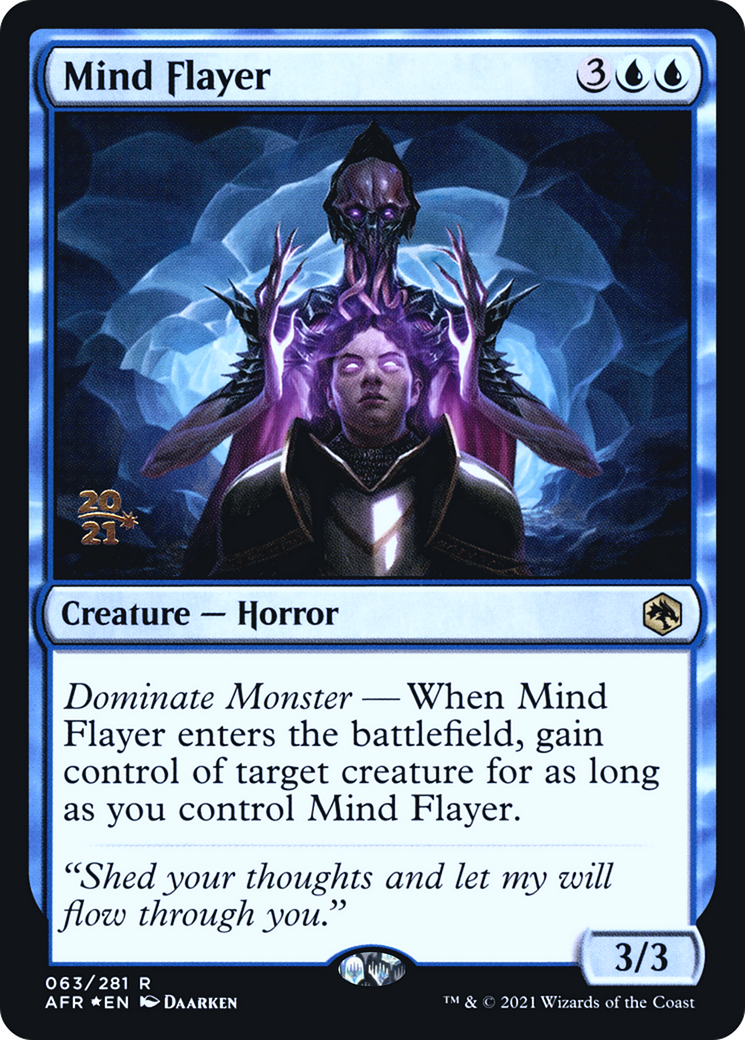 Mind Flayer (63s) Foil - Adventures in the Forgotten Realms Promos