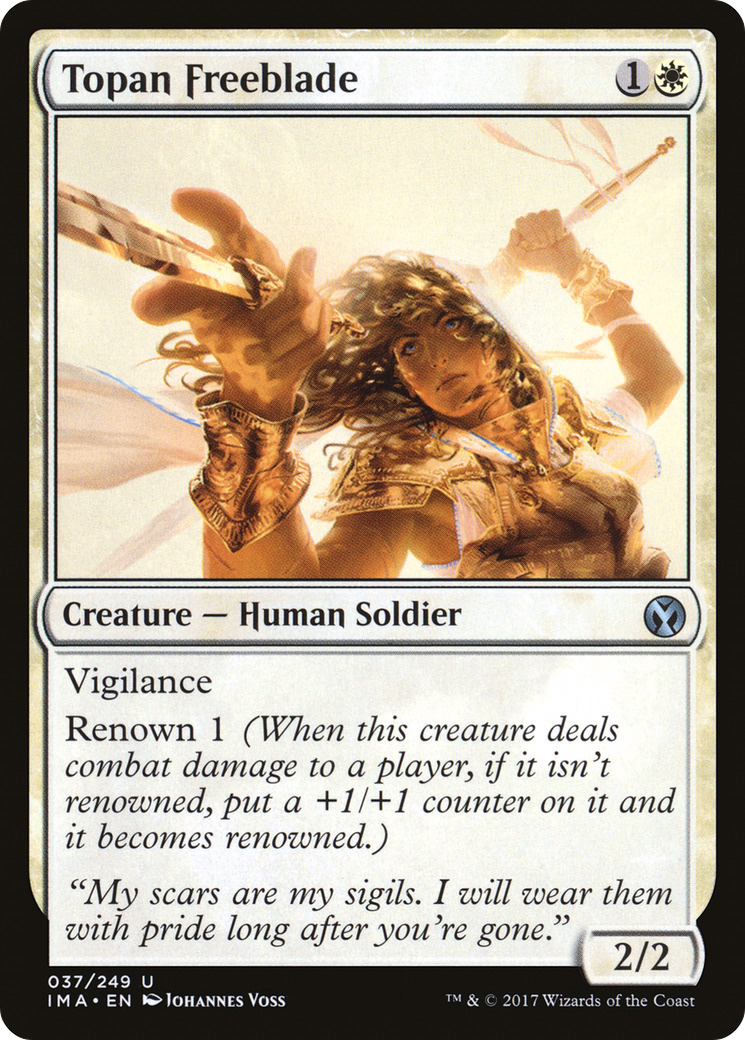 Topan Freeblade (037) - Iconic Masters