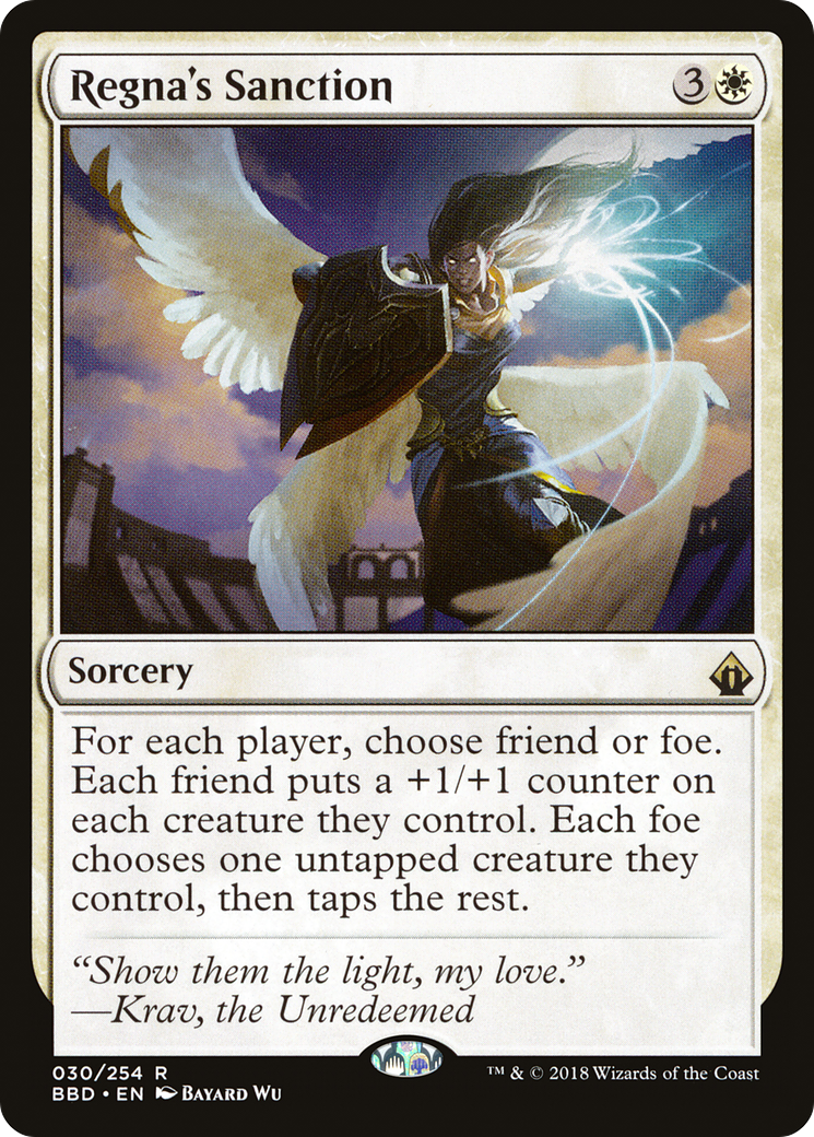 Regna's Sanction (030) - Battlebond