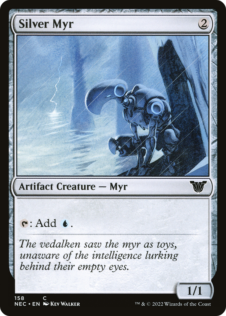Silver Myr (158) - Neon Dynasty Commander