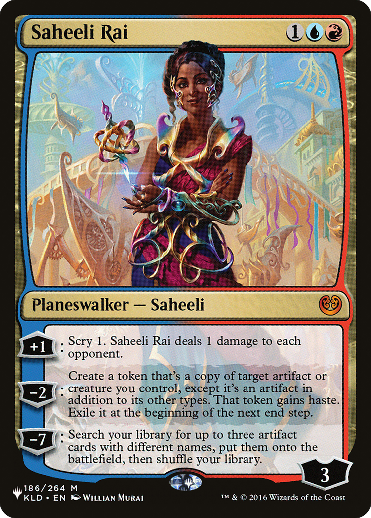 Saheeli Rai (KLD-186) - The List