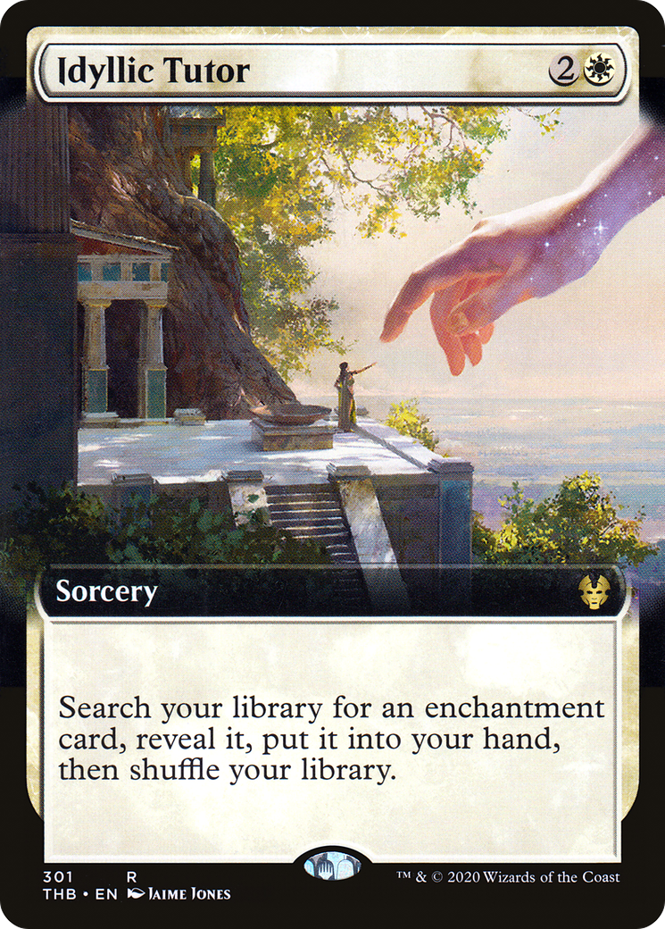Idyllic Tutor (Extended Art) (301) Foil - Theros Beyond Death