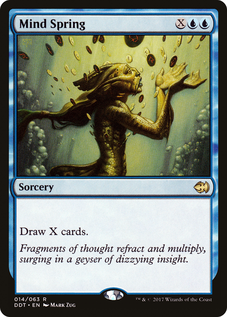 Mind Spring (014) - Duel Decks: Merfolk vs. Goblins