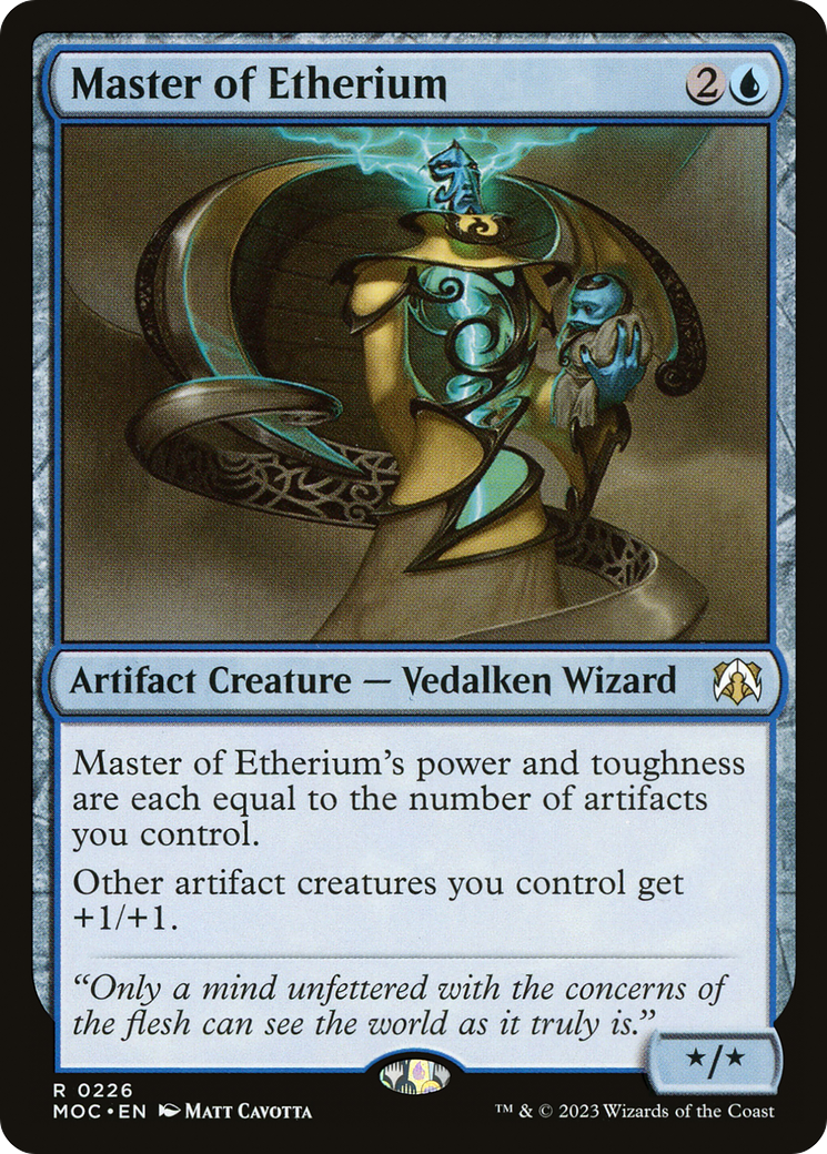 Master of Etherium (226) - March of the Machine Commander