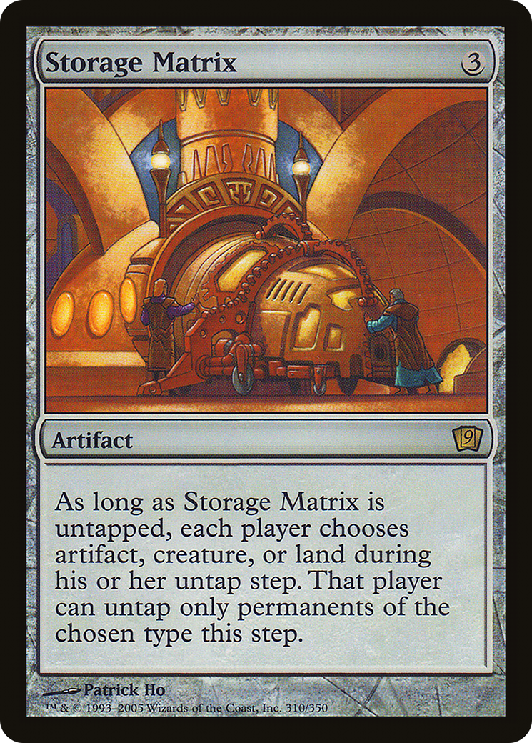 Storage Matrix (310) - Ninth Edition