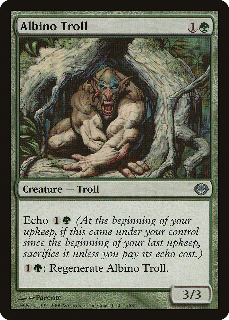 Albino Troll (003) - Duel Decks: Garruk vs. Liliana