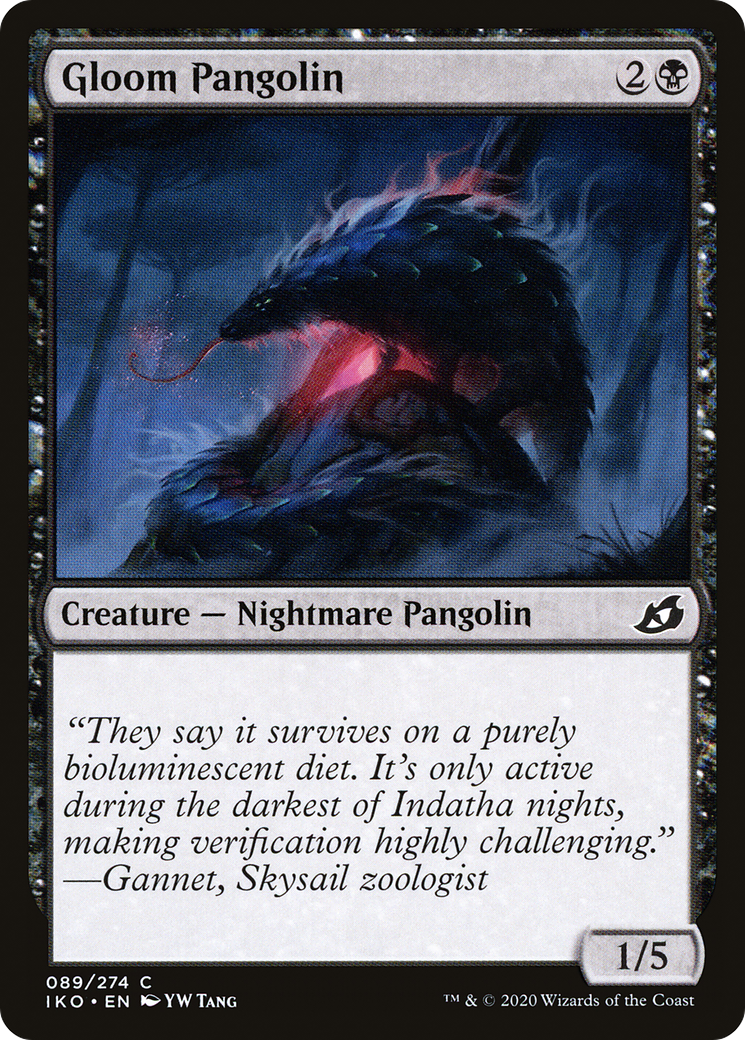 Gloom Pangolin (089) - Ikoria: Lair of Behemoths